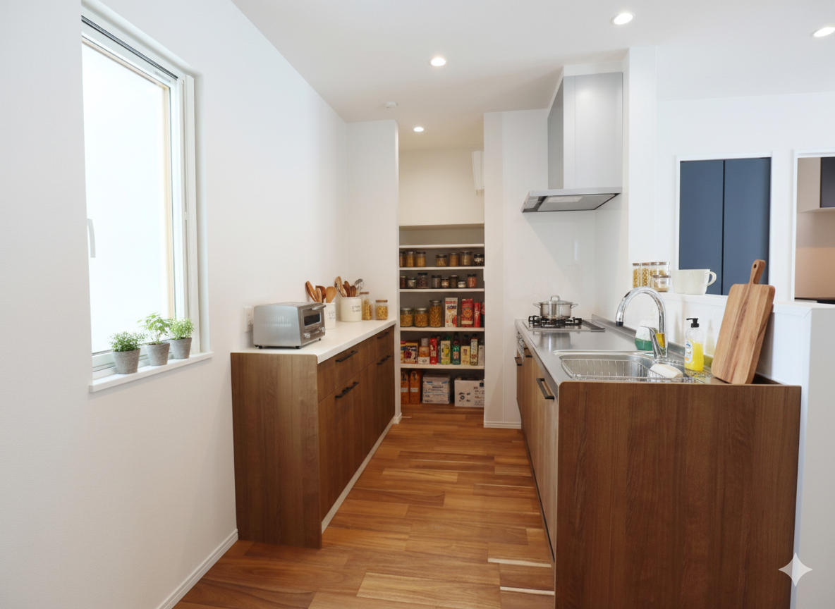 「洗う・干す」を3帖の空間に凝縮