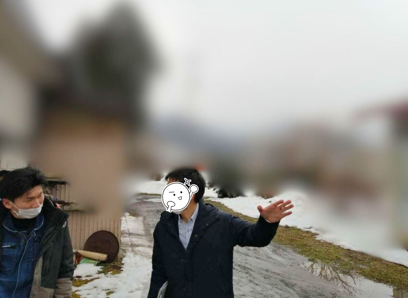 【現場レポート】大鰐町・K様邸:仮設工事打ち合わせ|エヴァーホーム