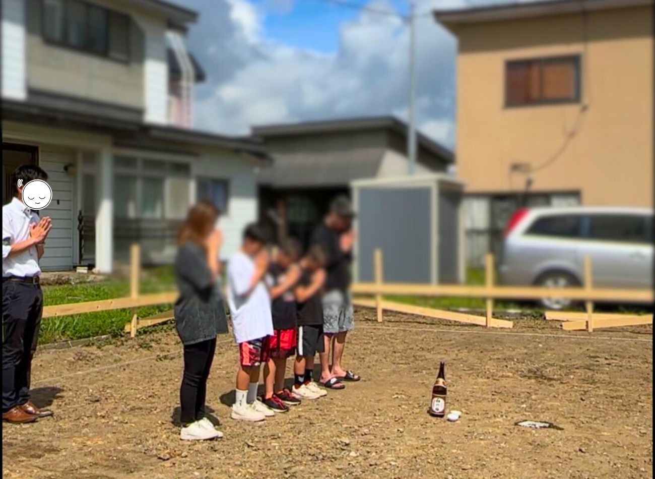 【現場レポート】弘前市・N様邸:セルフ地鎮祭|エヴァーホーム