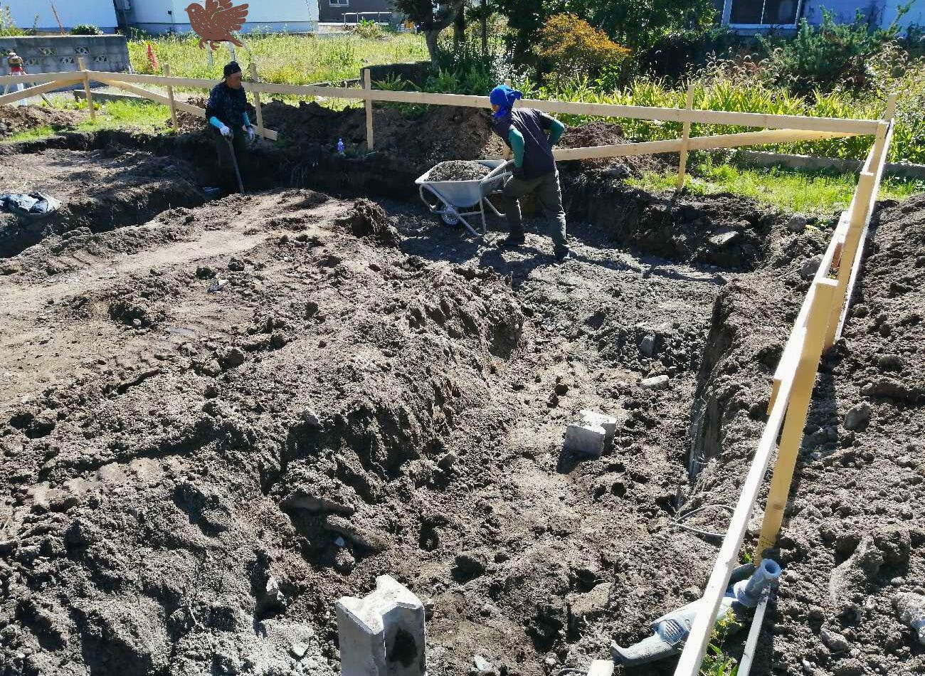 【現場レポート】平川市・S様邸：根切り工事｜エヴァーホーム