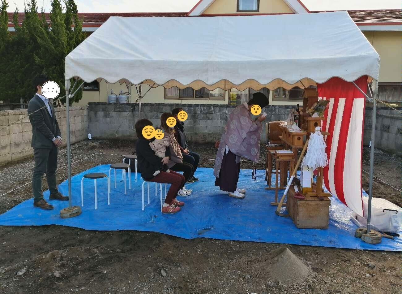 【現場レポート】五所川原市・M様邸：地鎮祭｜エヴァーホーム