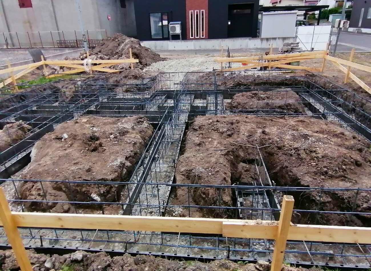 【現場レポート】平川市・S様邸：基礎配筋｜エヴァーホーム