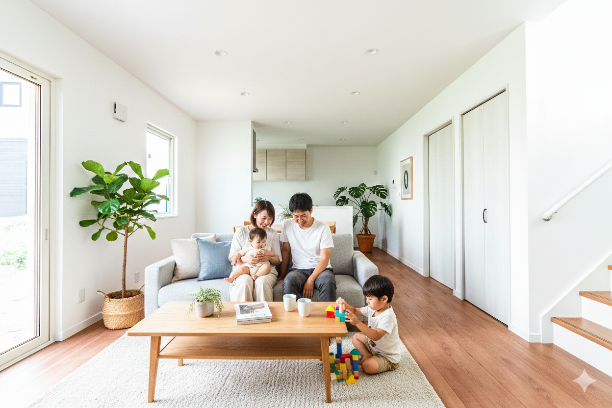 子どもを見守り家事がラクになる空間づくり｜エヴァーホーム