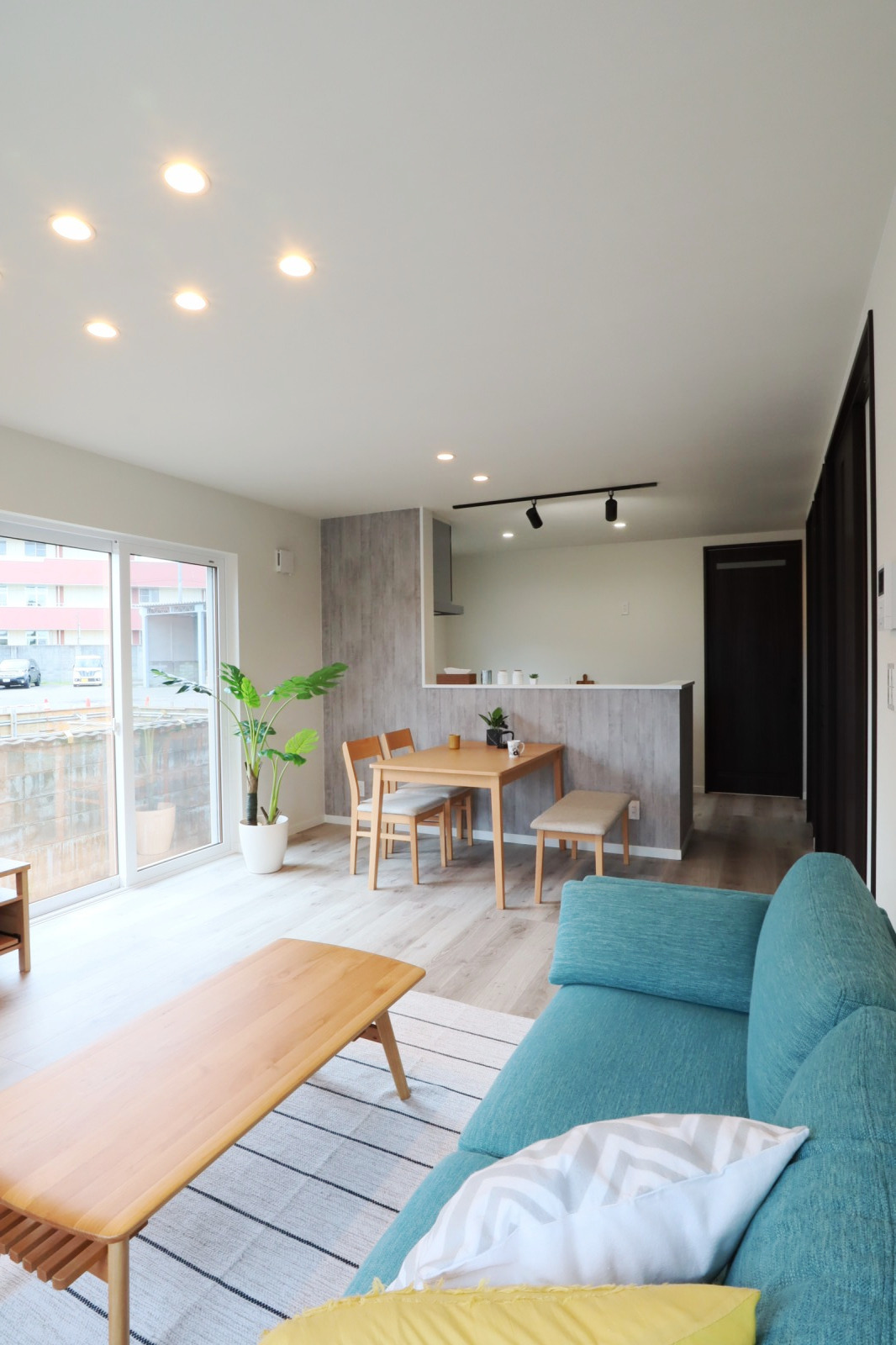 Case 4. キッチンを中心に家族が集う居心地いいLDK