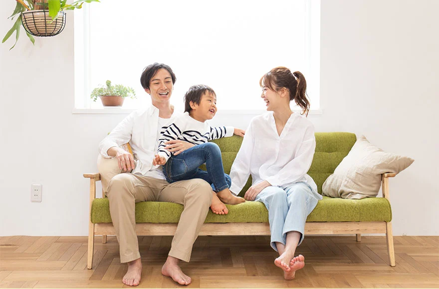 私たちの家づくりは“生涯安心予算”の家づくり。