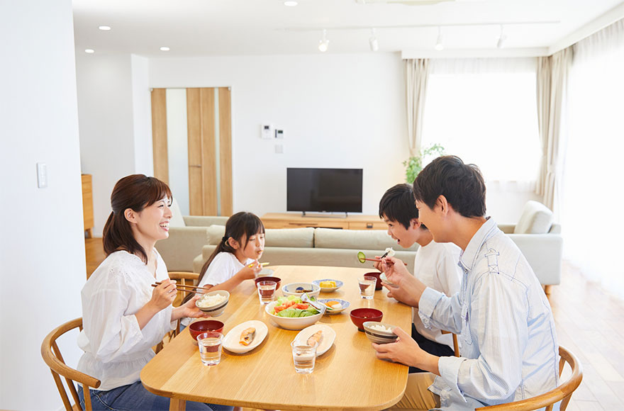 毎日帰りたくなる家族のコミュニケーションを育む空間づくり