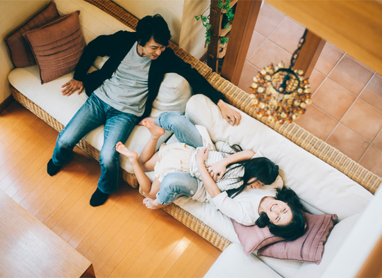 ご家族様が一生涯の幸せを手に入れ、豊かで余裕のある生活を実現している2つの秘訣があります。