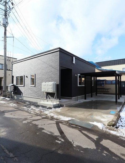 全ての部屋へリビングから一歩で行ける平屋
