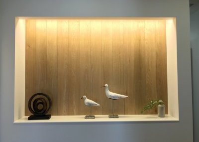 間接照明でおしゃれな印象に